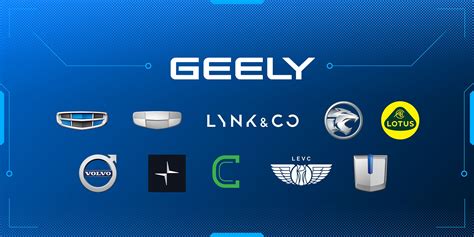 geely holding group car brands